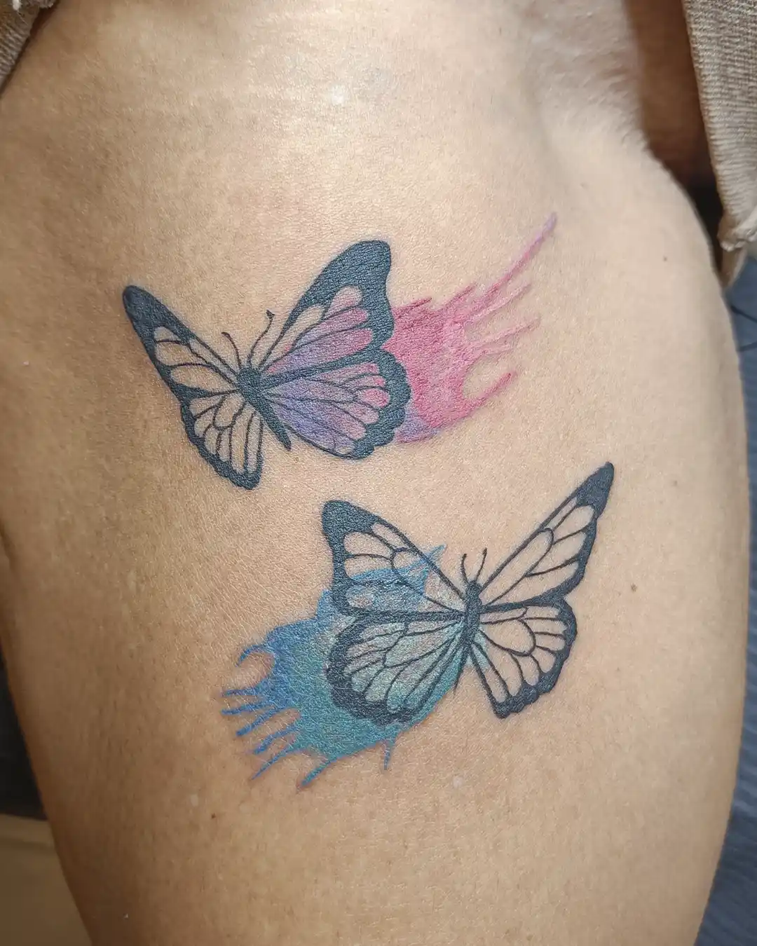 Tatuaje Mariposa - en Madrid Centro - Woman Tattoo - mobile Tatuaje Mariposa - en Madrid Centro - Woman Tattoo - mobile